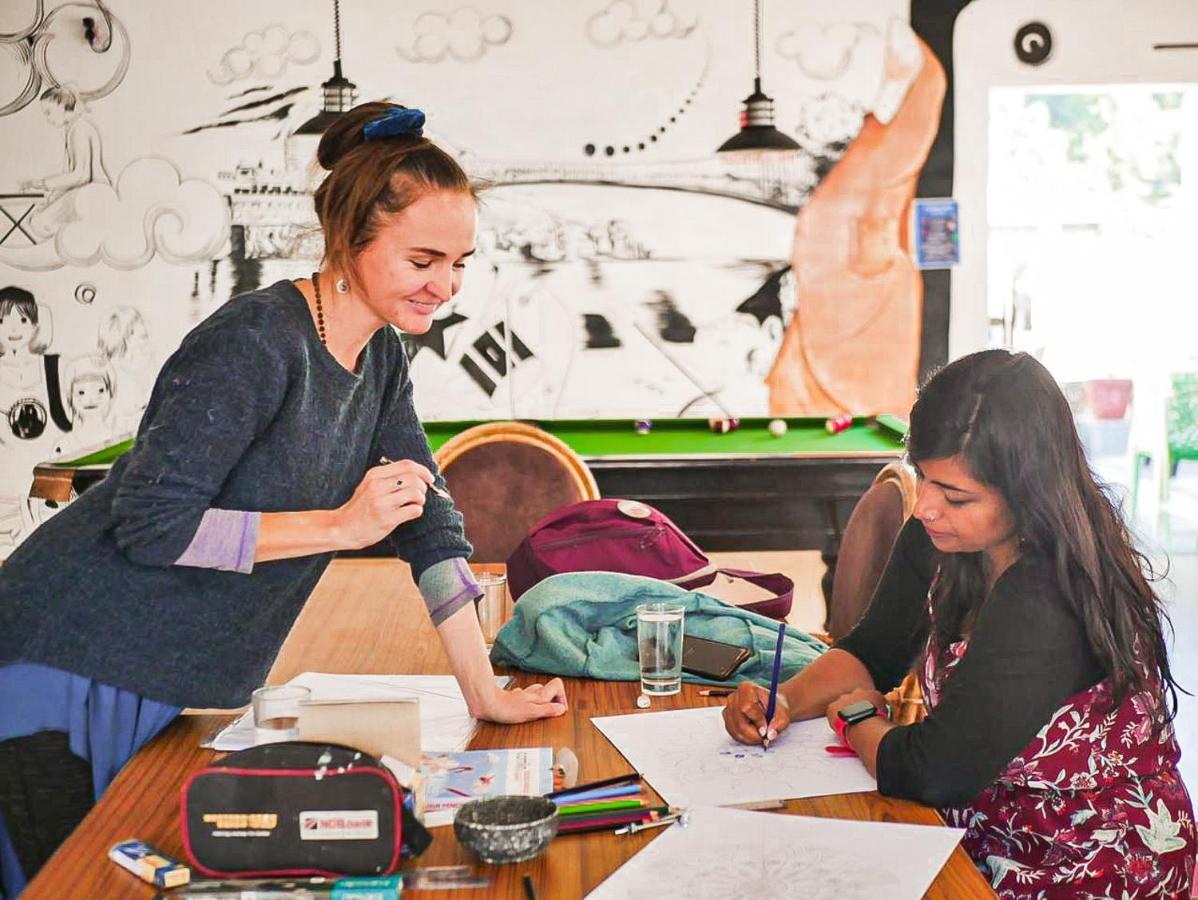 Karwaan Hostel Rishīkesh Zewnętrze zdjęcie